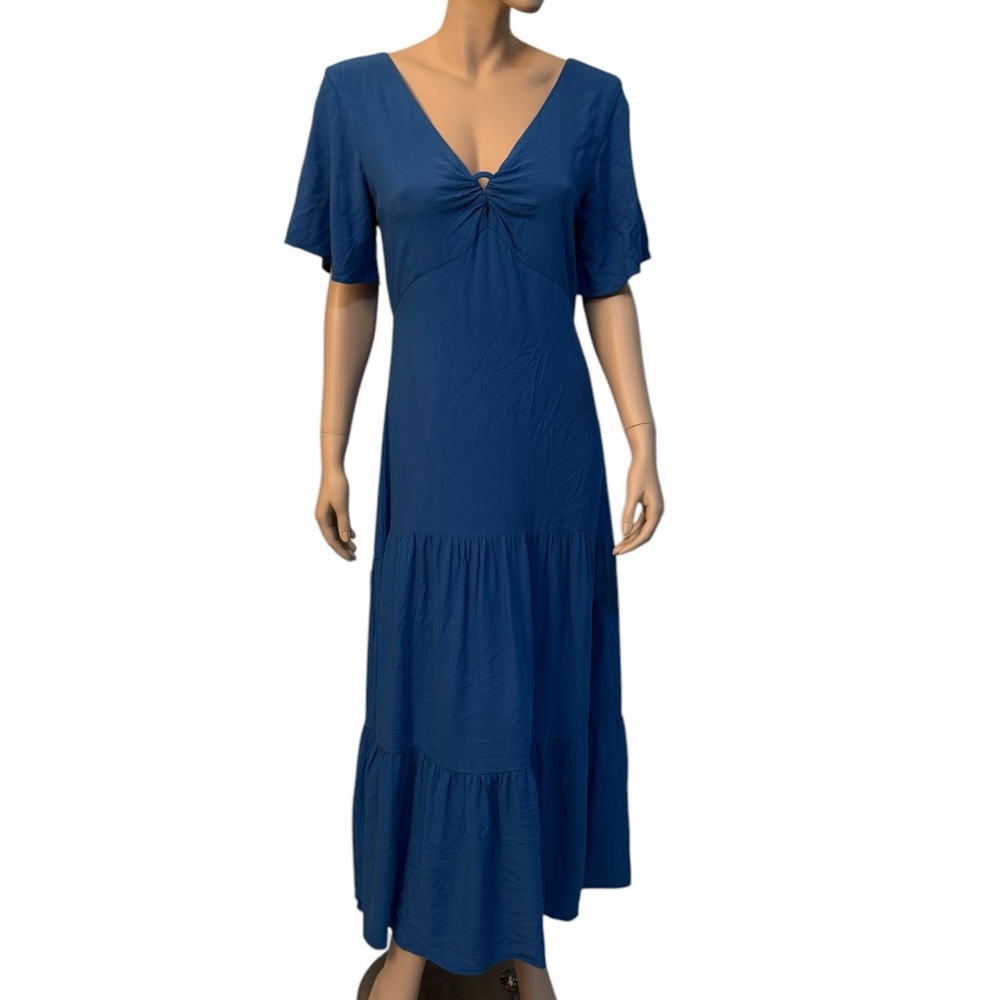 LEZ a LEZ Maxi Dress Size L, V-Neck